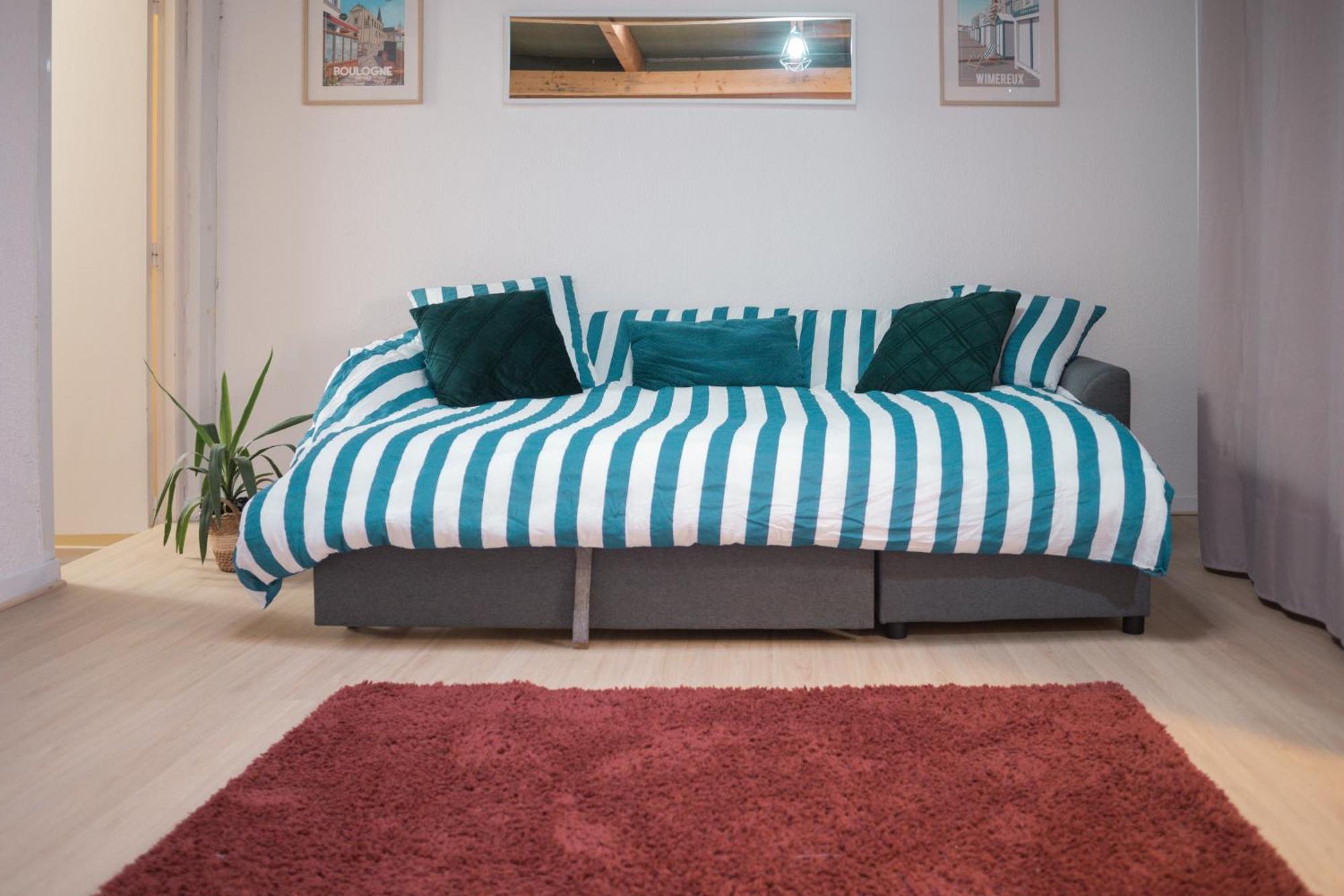 Spa Central Charmant Duplex Cosy 90M2 A 300M Rue Pietonne Et 500 M Du Port Boulogne-sur-Mer Esterno foto