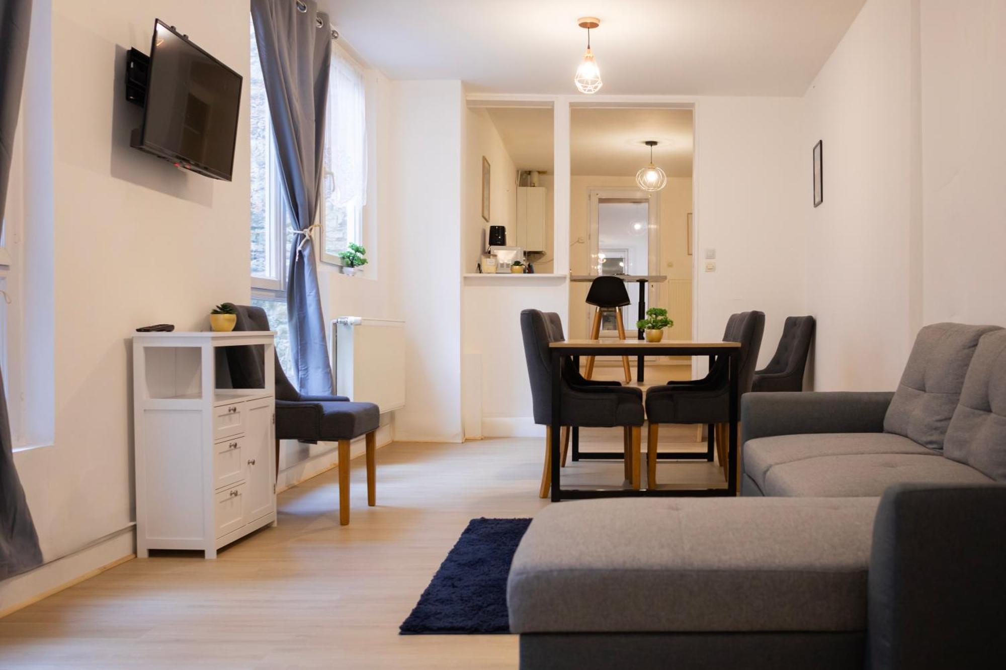 Spa Central Charmant Duplex Cosy 90M2 A 300M Rue Pietonne Et 500 M Du Port Boulogne-sur-Mer Esterno foto