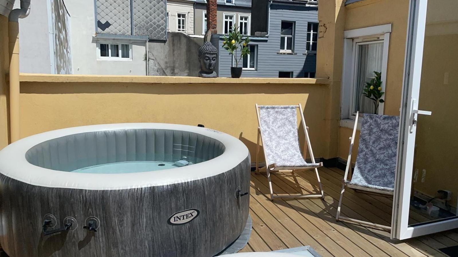 Spa Central Charmant Duplex Cosy 90M2 A 300M Rue Pietonne Et 500 M Du Port Boulogne-sur-Mer Esterno foto